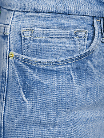 FRAME Le Crop Mini Bootcut Jeans Women's Blue