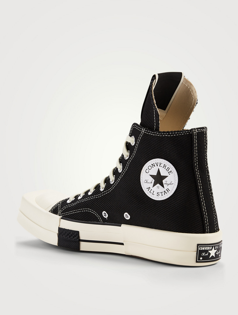 RICK OWENS DRKSDHW X CONVERSE Drkshdw x Converse Turbodrk High-Top Sneakers | Holt Renfrew Canada