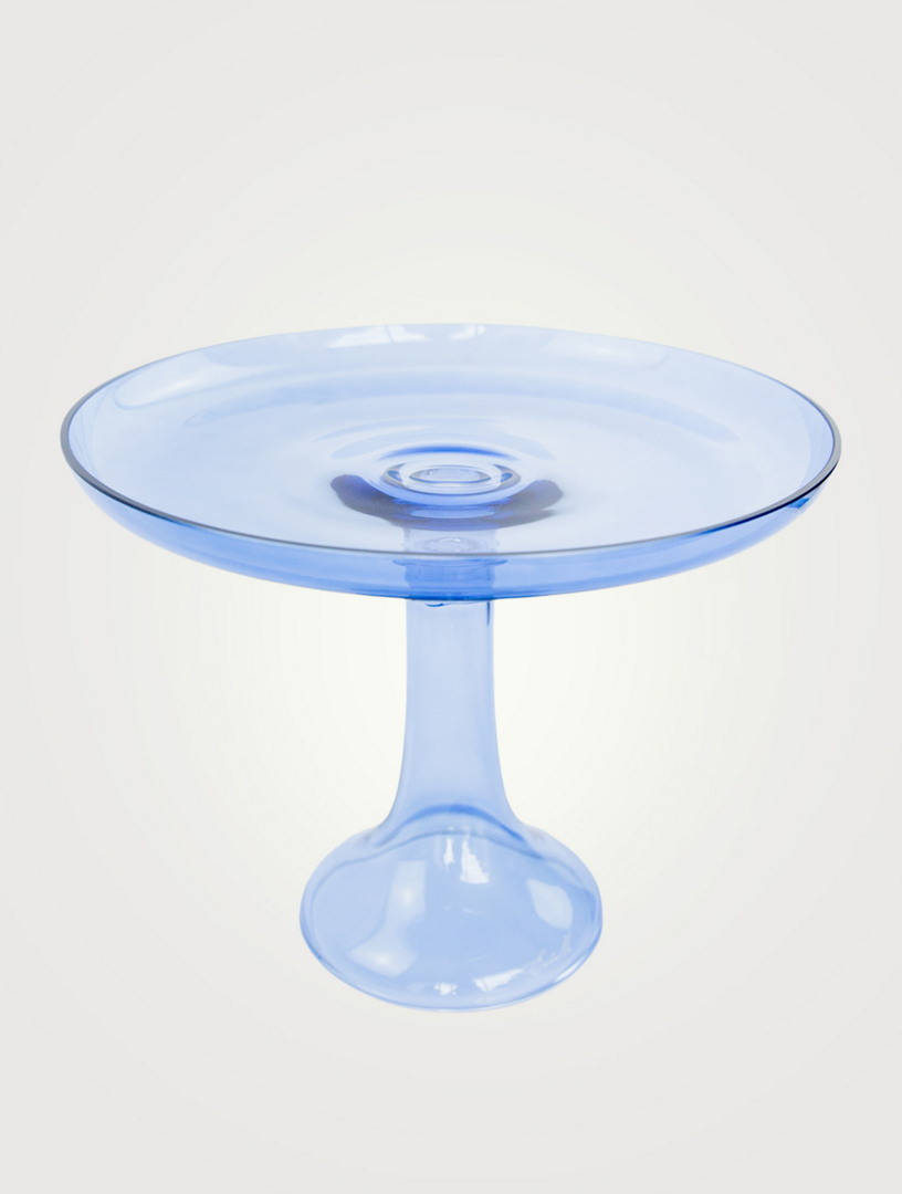 ESTELLE COLORED GLASS Coloured Glass Cake Stand Holt Renfrew Canada
