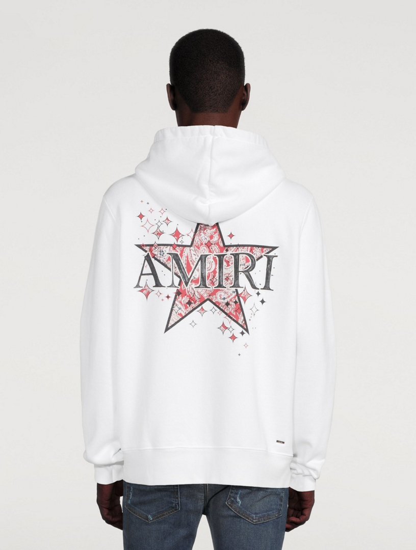 AMIRI Paisley Star Cotton Hoodie | Holt Renfrew Canada