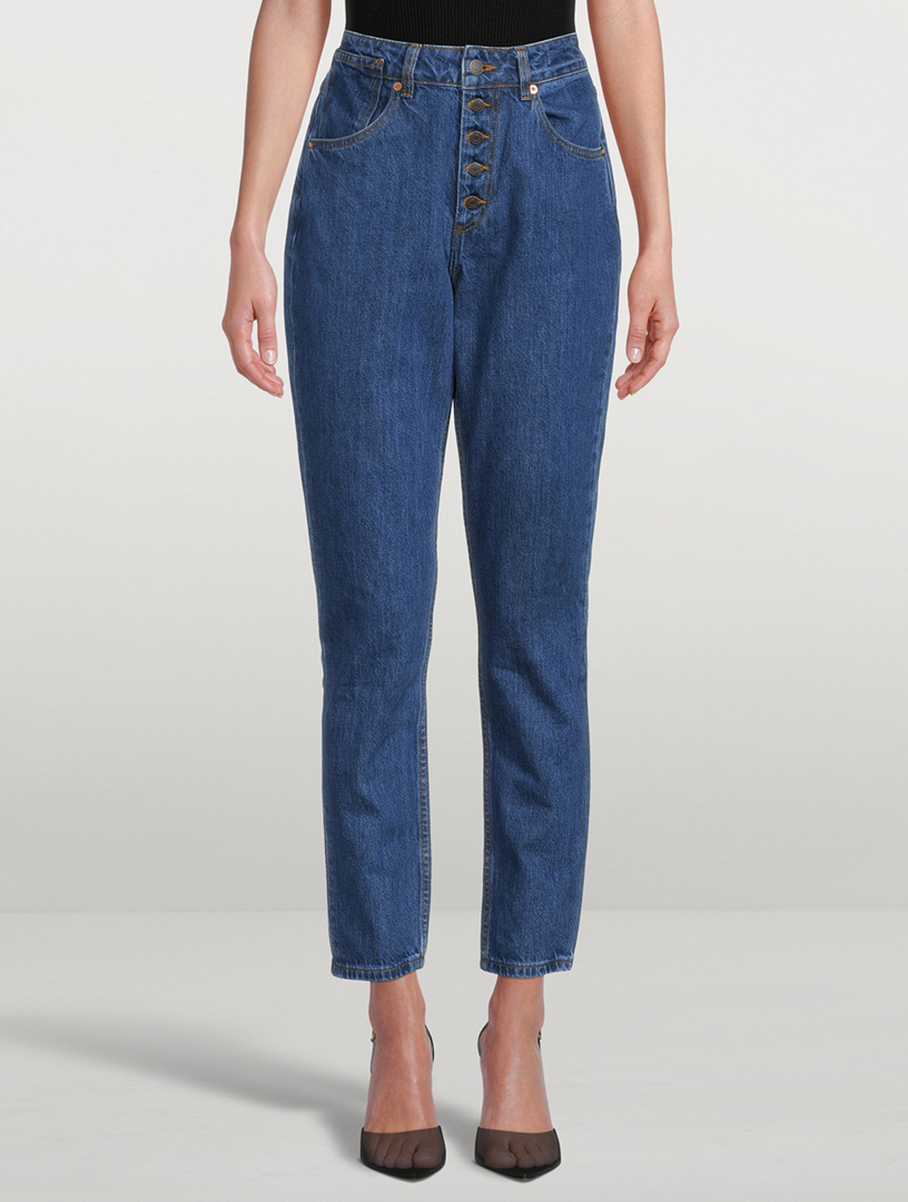 DECADE STUDIO Pamela Slim TaperedLeg Jeans Holt Renfrew Canada