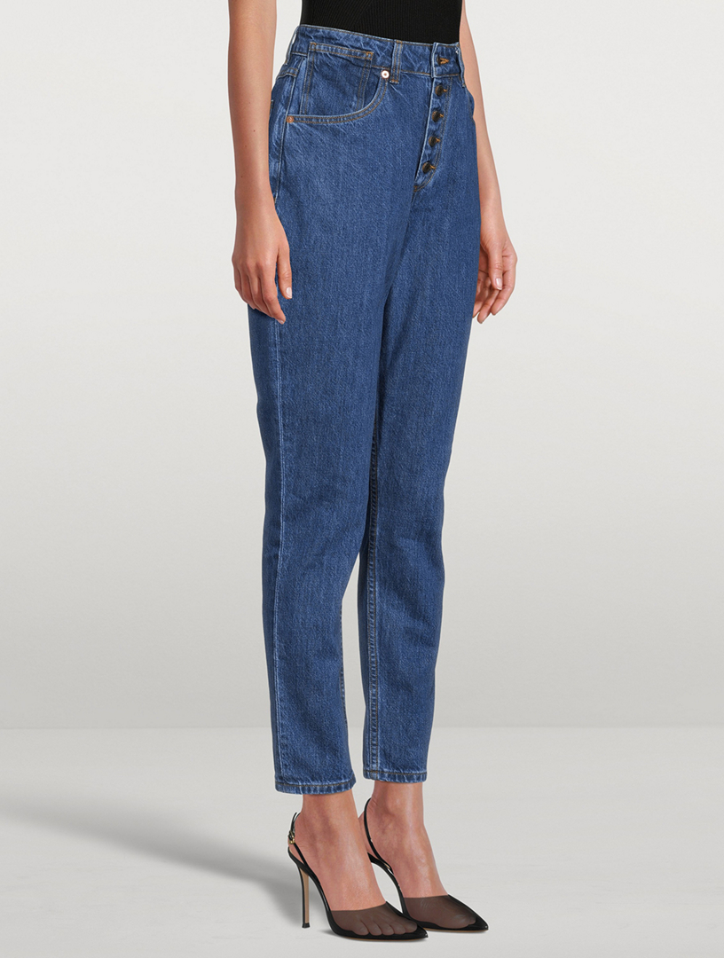 DECADE STUDIO Pamela Slim TaperedLeg Jeans Holt Renfrew Canada