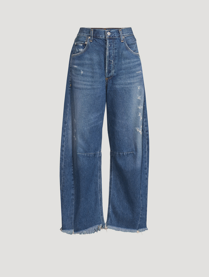 CITIZENS OF HUMANITY Horseshoe High-Waisted Curve Jeans | Holt Renfrew ...