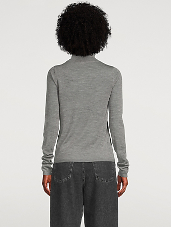 TOTÊME First Layer Wool Turtleneck Sweater Women's Grey