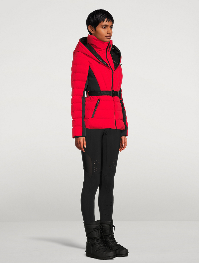 MACKAGE Elita Belted Down Ski Jacket Holt Renfrew Canada