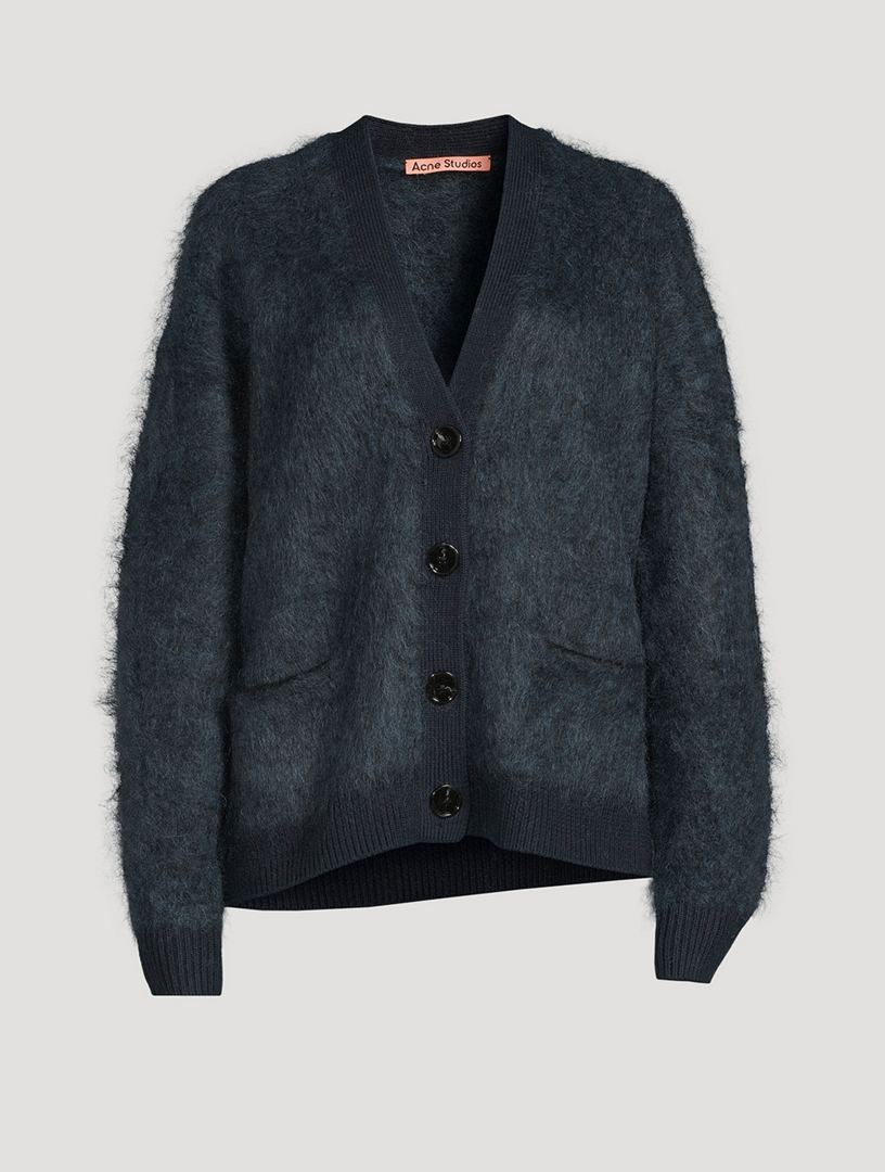 ACNE STUDIOS Mohair-Blend Cardigan | Holt Renfrew Canada