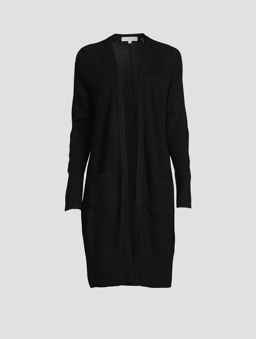 WHITE + WARREN Long Cashmere Cardigan Holt Renfrew Canada