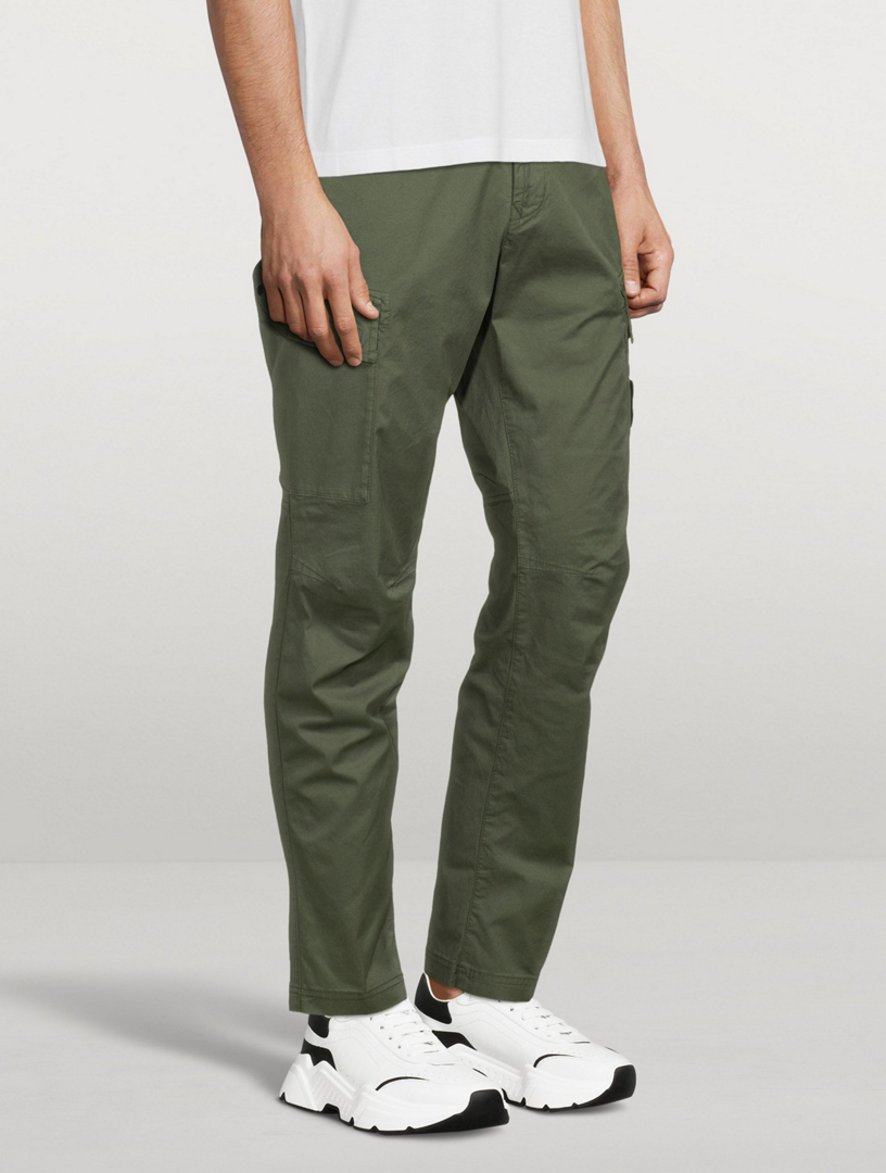 stone island stretch gabardine pants