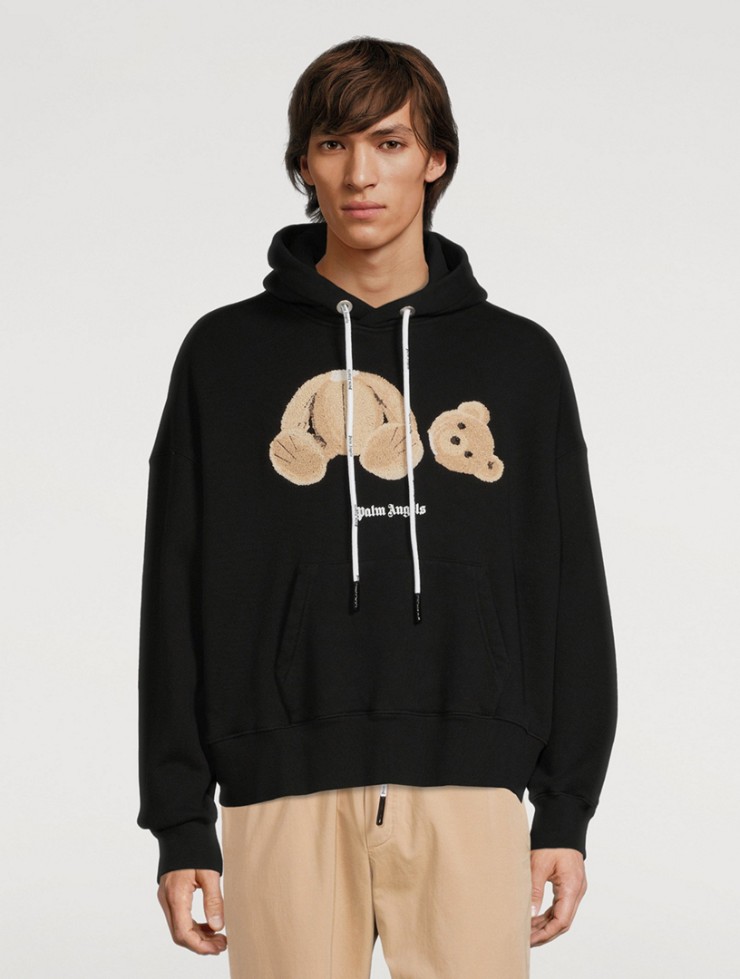 いつでもポイント10倍 PALM ANGELS BEAR HOODY BLACK M パーム