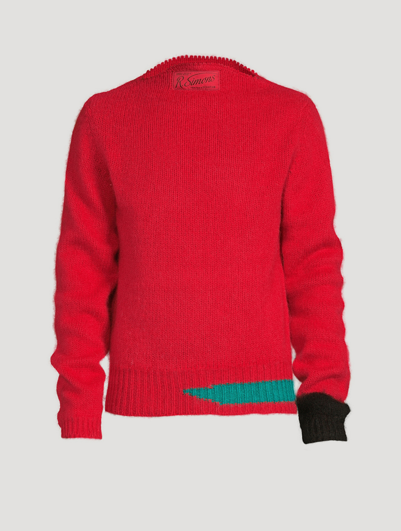 RAF SIMONS Vintage Wool And Mohair Sweater | Holt Renfrew Canada