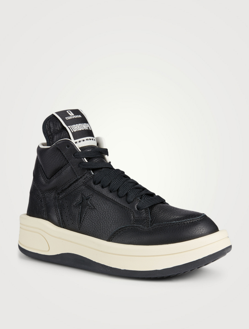 RICK OWENS DRKSHDW X CONVERSE Drkshdw x Converse Turbowpn High-Top ...