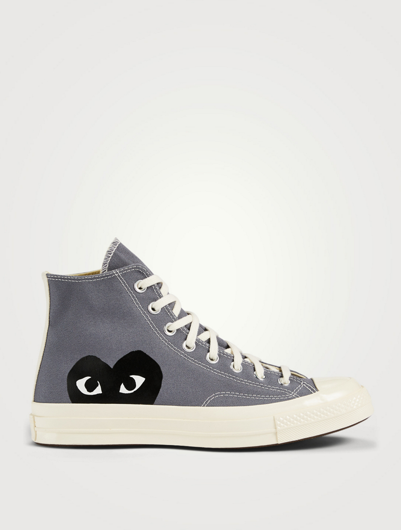 COMME DES GARÇONS PLAY CONVERSE X CDG PLAY Chuck Taylor 70 Canvas High ...