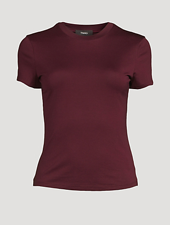 THEORY Tiny Short-Sleeve T-Shirt Women's Red