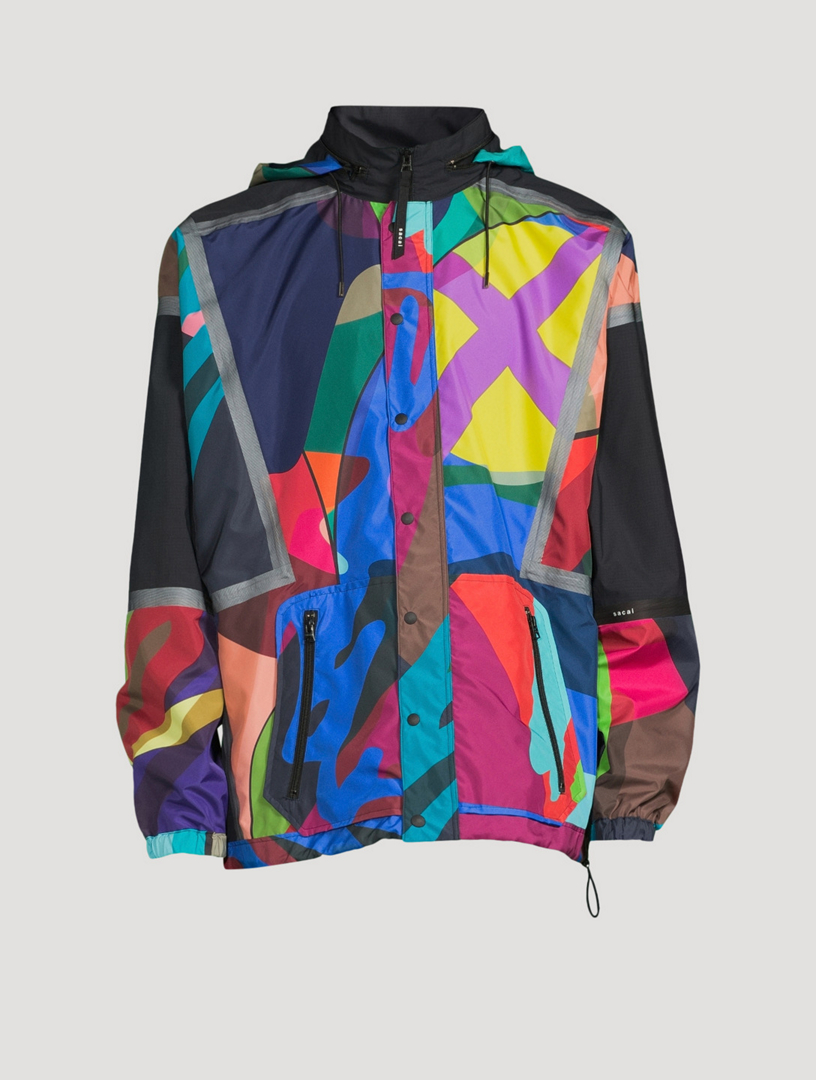 SACAI X KAWS Kaws Packable Jacket With Hood | Holt Renfrew Canada