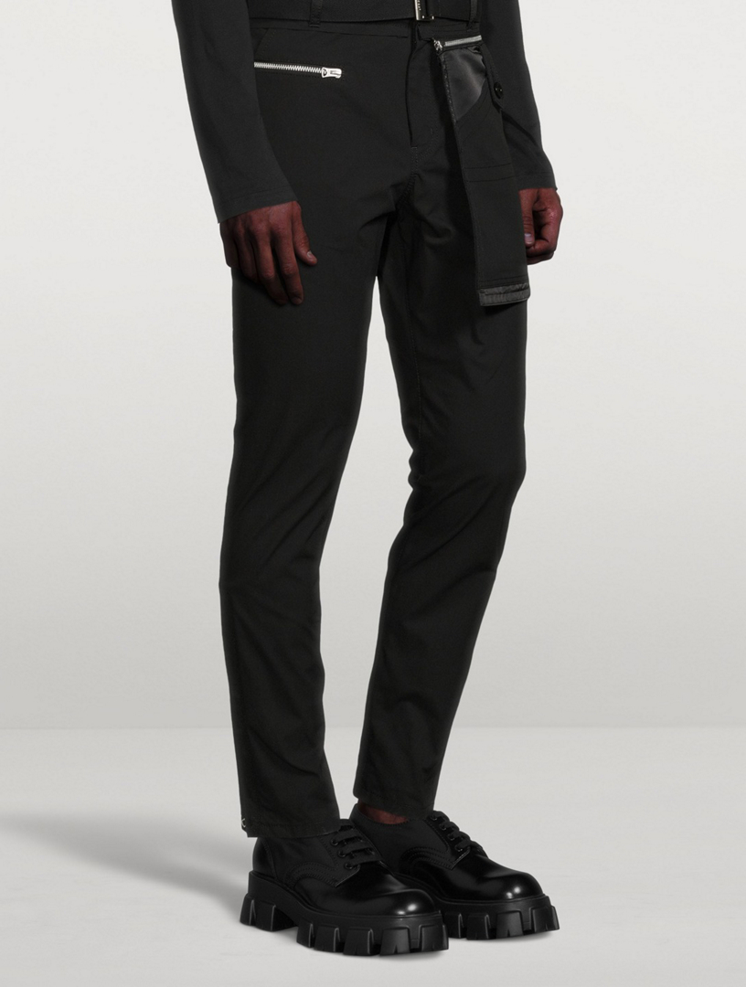 SACAI Cotton Oxford Cargo Pants With Pocket | Holt Renfrew Canada