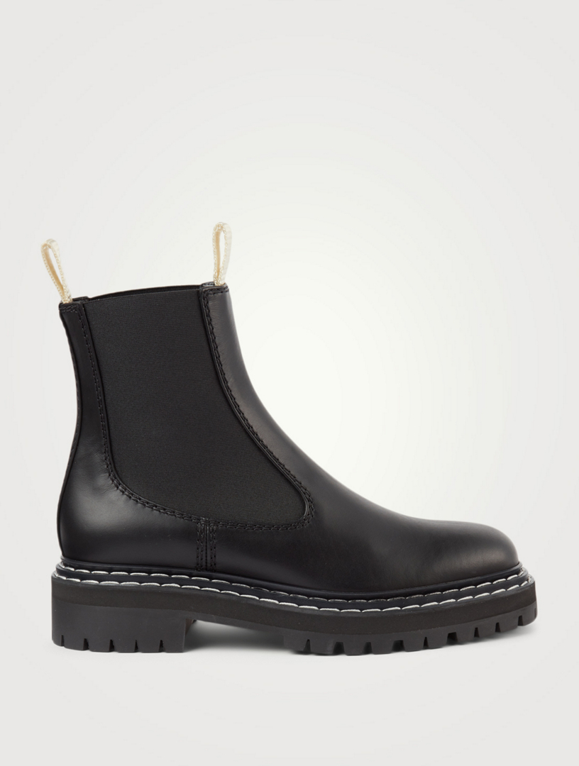 PROENZA SCHOULER Leather Chelsea Boots | Holt Renfrew Canada