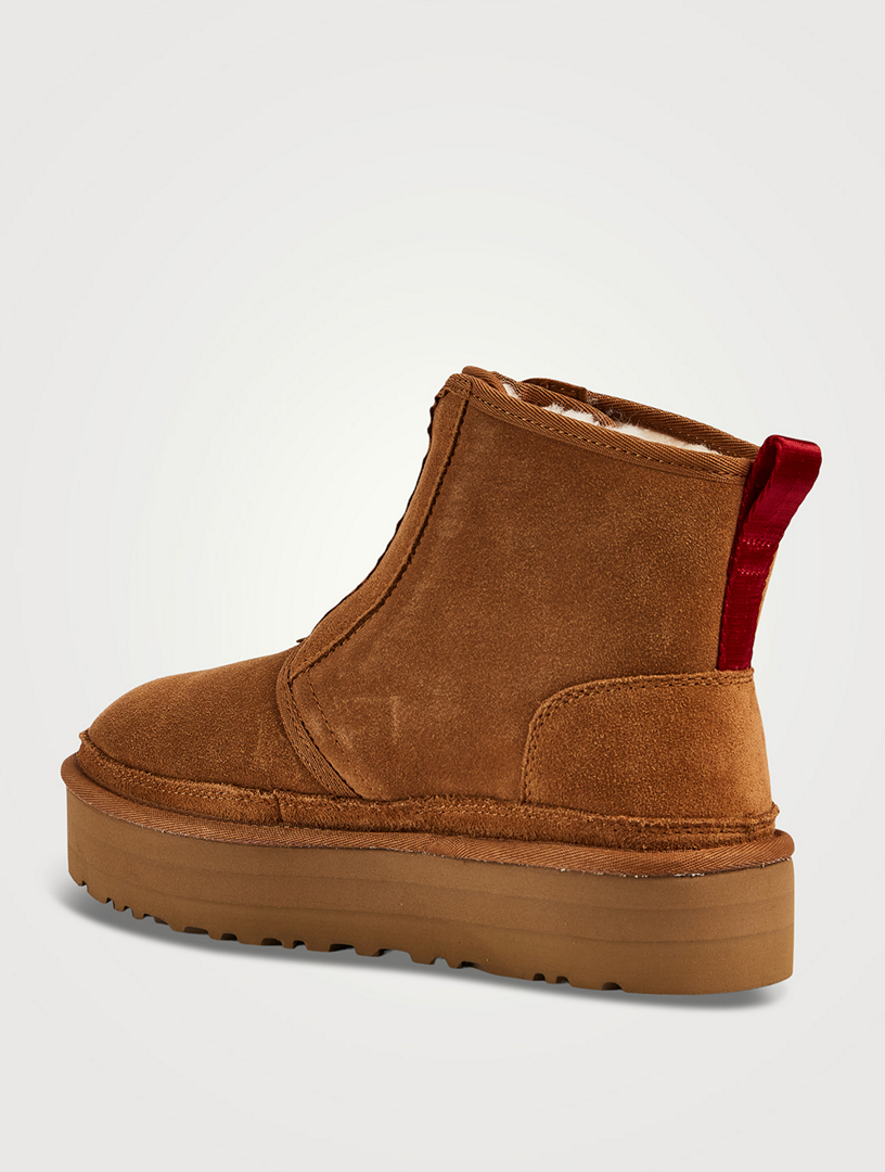 ugg platform chukka brown