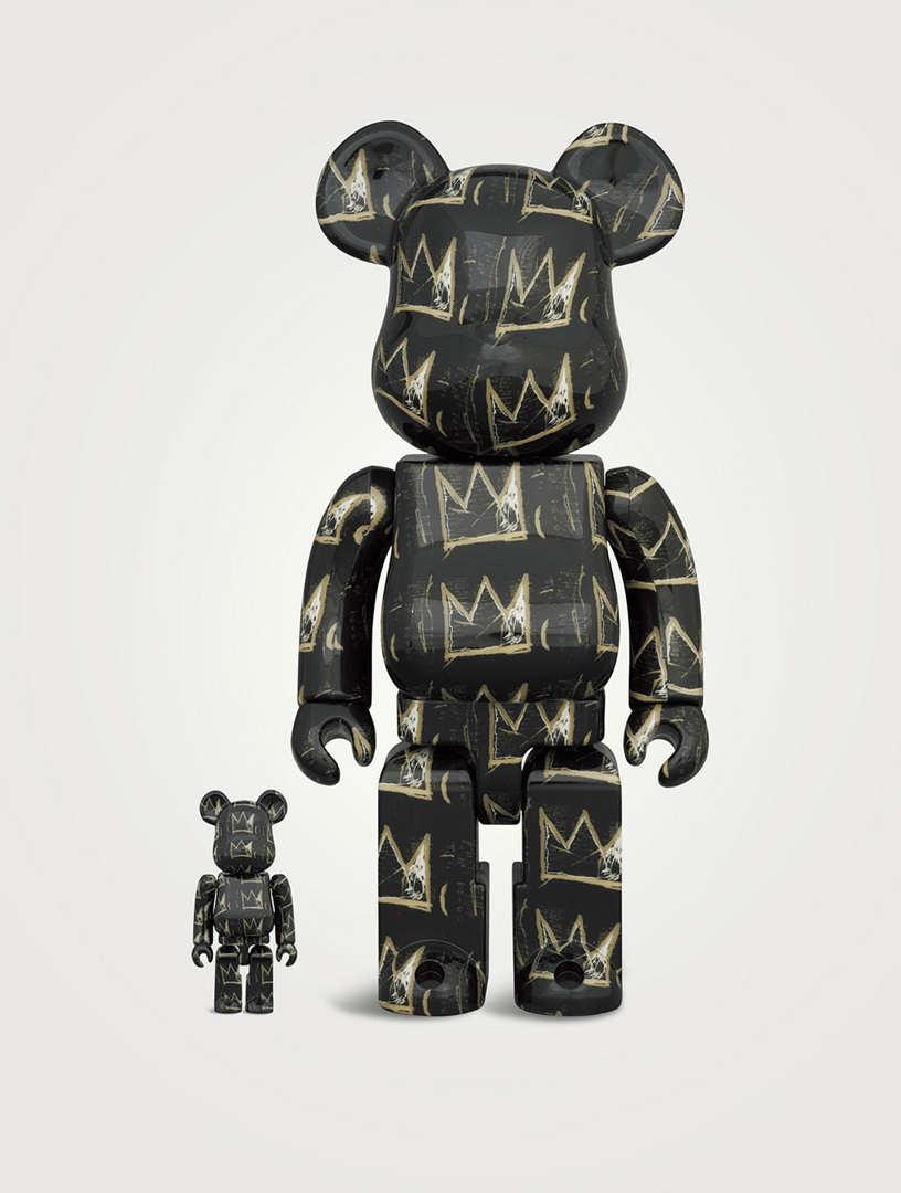 BEARBRICK Jean Michel Basquiat #8 100% & 400% Be@rbrick | Holt Renfrew ...