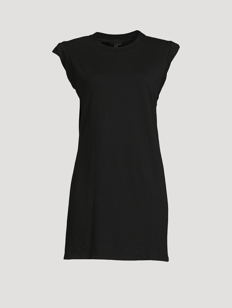 padded shoulder muscle dress