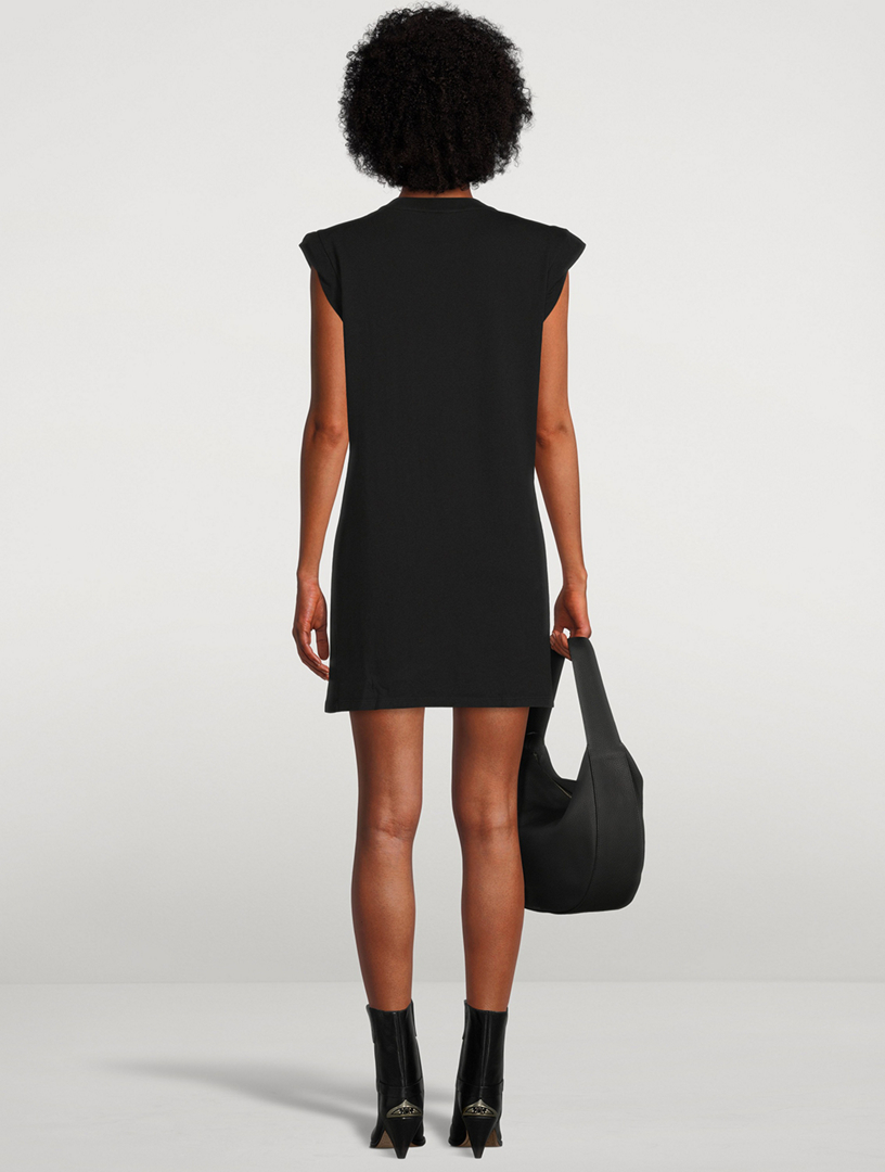padded shoulder muscle dress