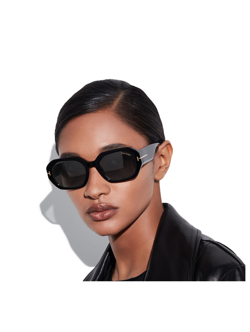 TOM FORD Veronique Rectangular Sunglasses | Holt Renfrew Canada