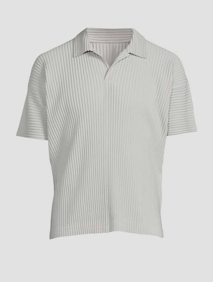 HOMME PLISSÉ ISSEY MIYAKE Basic Polo Shirt | Holt Renfrew Canada