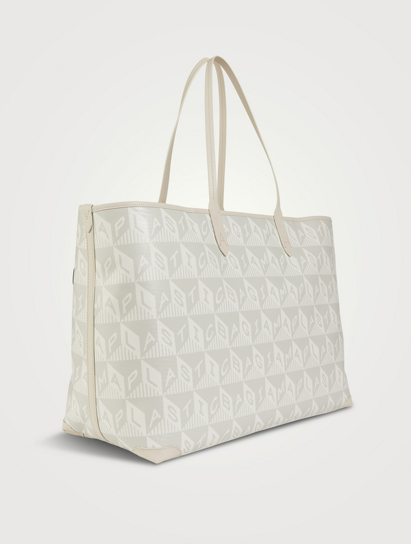 ANYA HINDMARCH XL I Am A Plastic Bag Tote Bag Women's White