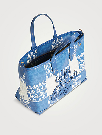 ANYA HINDMARCH Fourre-tout TP I Am A Plastic Bag Tote Bag en vichy Femmes Bleu