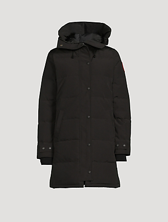 Shelburne Down Parka With Notched Brim