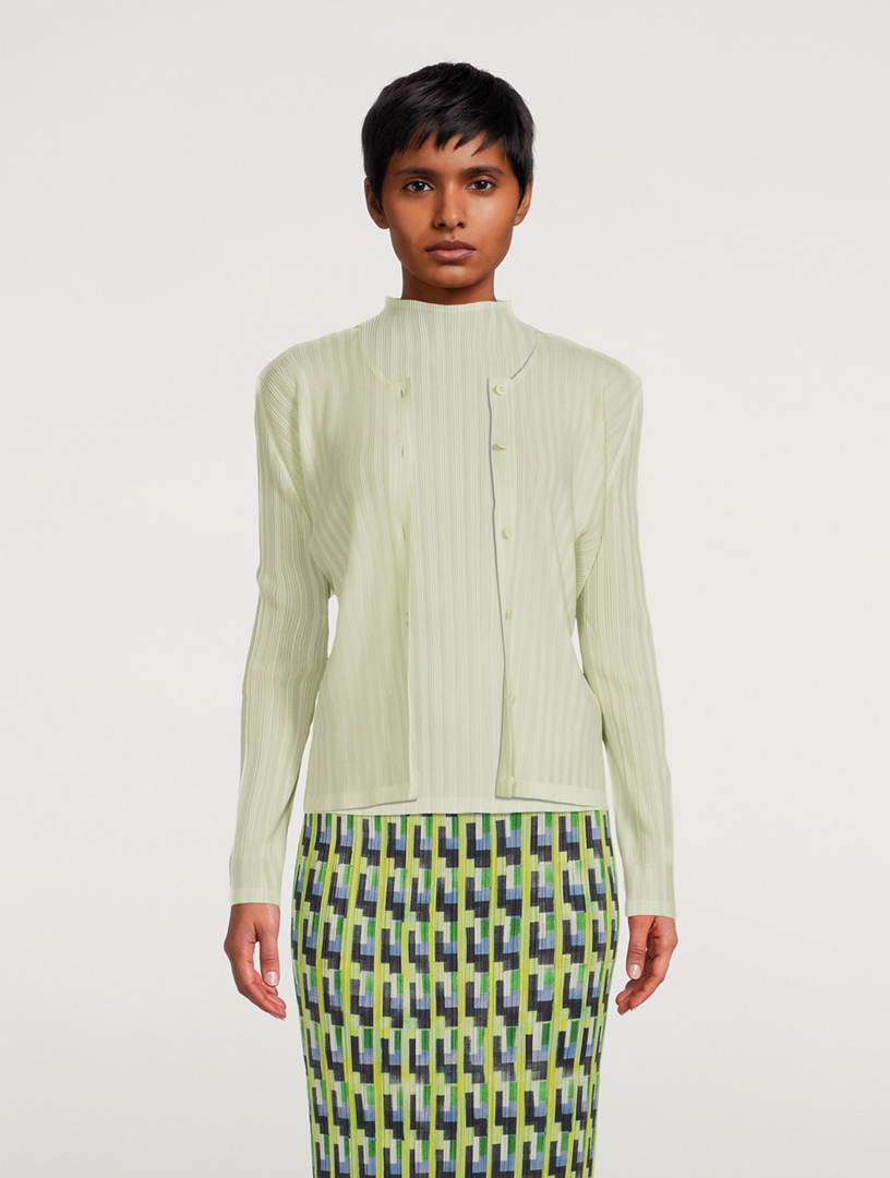PLEATS PLEASE ISSEY MIYAKE Monthly Colour February Cardigan | Holt