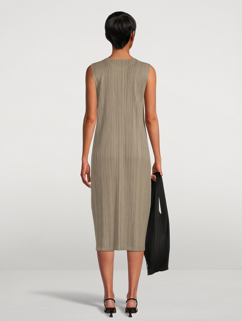 PLEATS PLEASE ISSEY MIYAKE Sand Pleats Dress | Holt Renfrew Canada