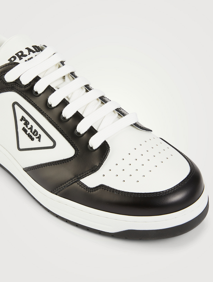 PRADA Downtown Leather Sneakers | Holt Renfrew Canada