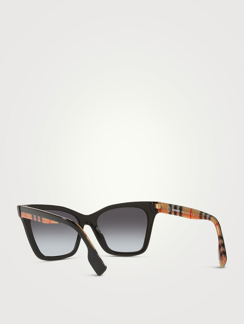 Burberry Square Sunglasses With Vintage Check Holt Renfrew Canada