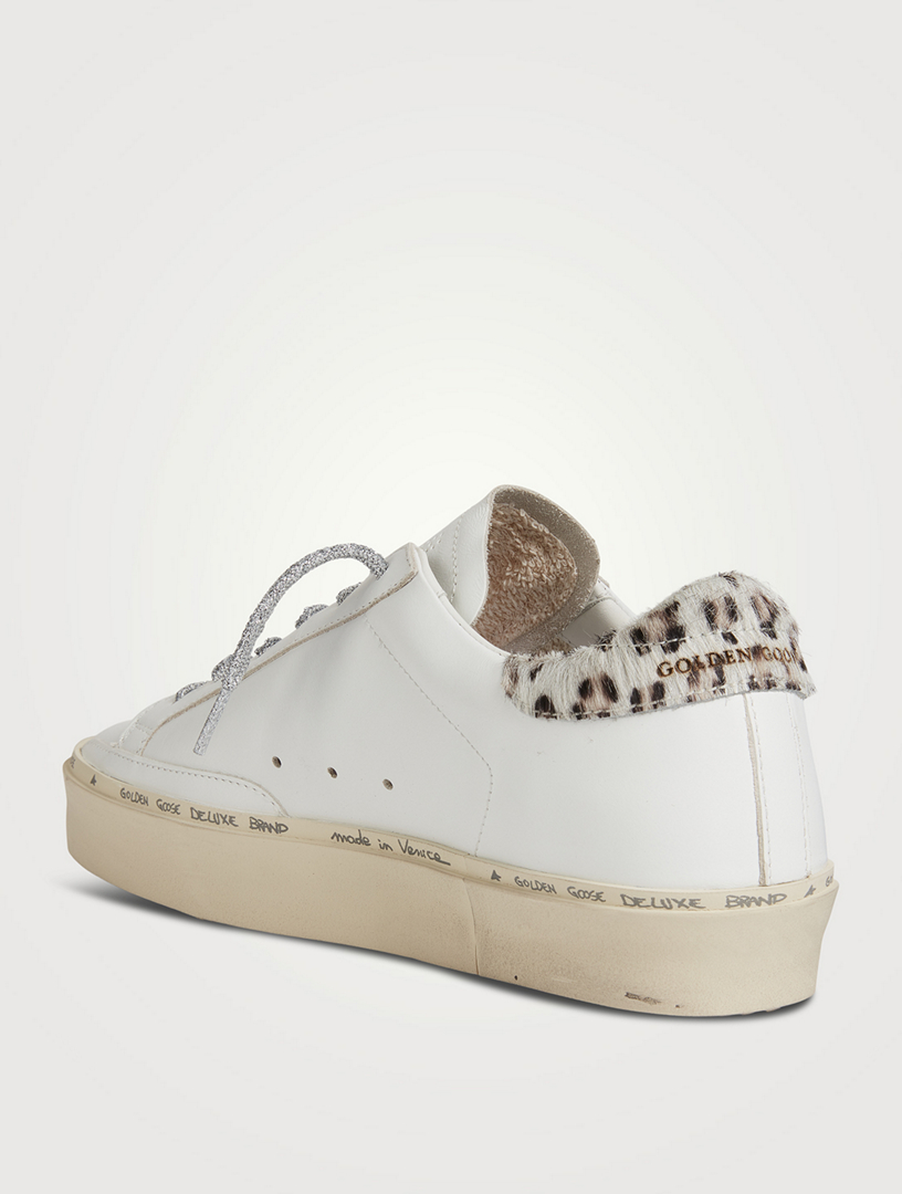 GOLDEN GOOSE Hi-Star Platform Leather Sneakers | Holt Renfrew Canada