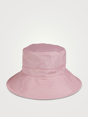 GANNI Printed Bucket Hat Women's Pink