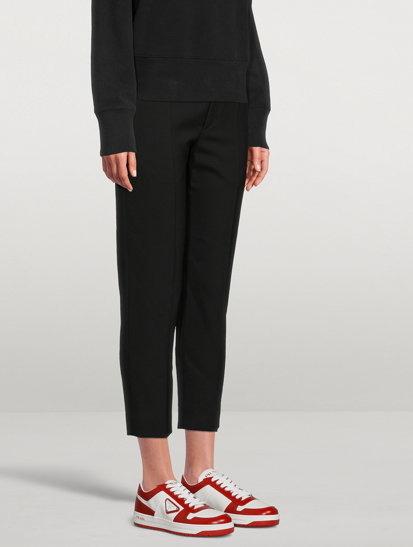 leather sneakers prada