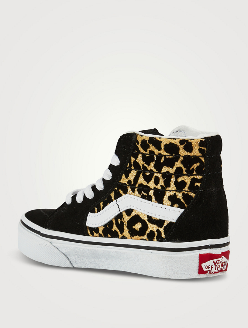 leopard print vans lace up