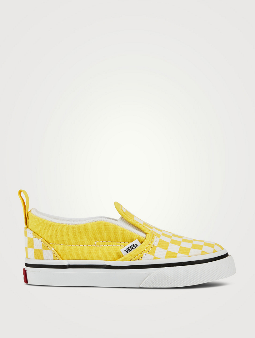yellow checkered vans canada