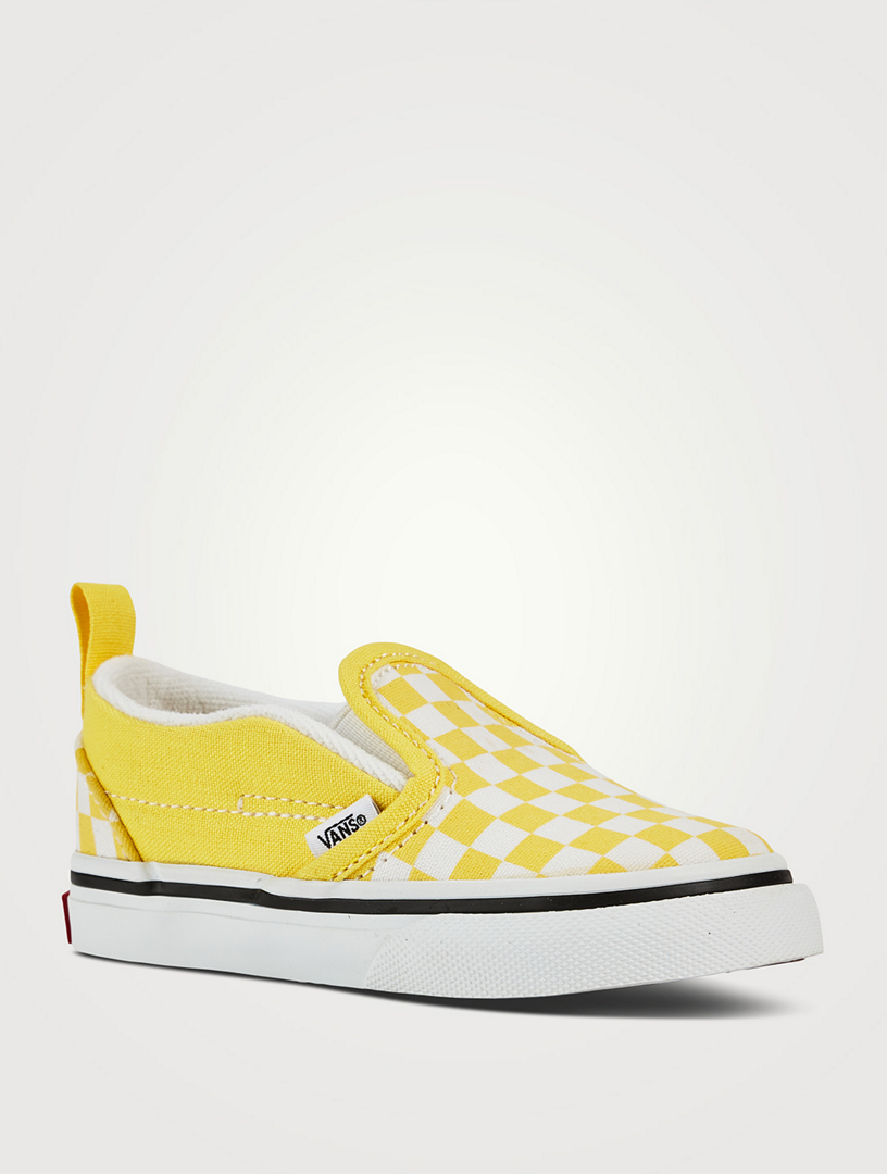 cartoon checkered vans