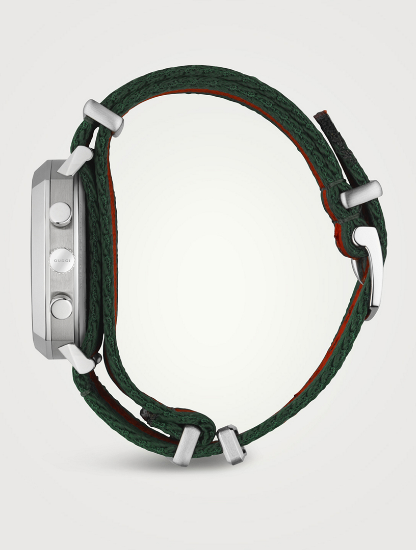 gucci nylon strap