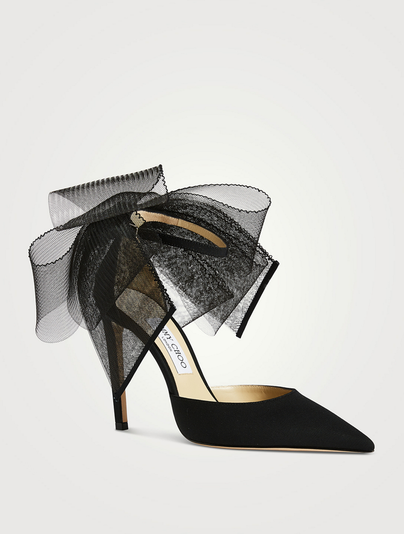 JIMMY CHOO Averly 100 Stiletto Pumps With Bow Holt Renfrew Canada