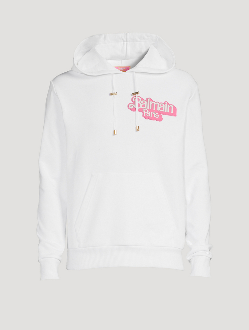 white barbie hoodie