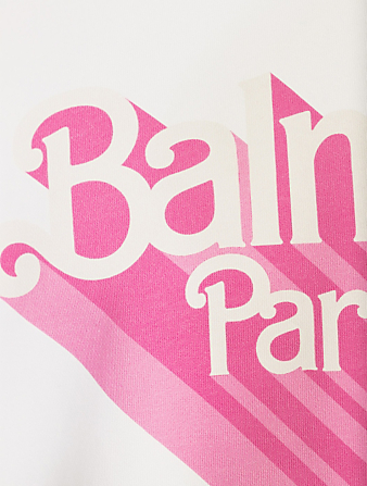 BALMAIN Pull surdimensionné Balmain x Barbie à logo Hommes Multi