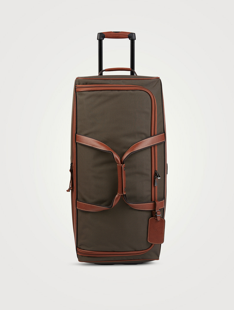 LONGCHAMP Boxford Canvas Wheeled Duffle Bag Holt Renfrew Canada