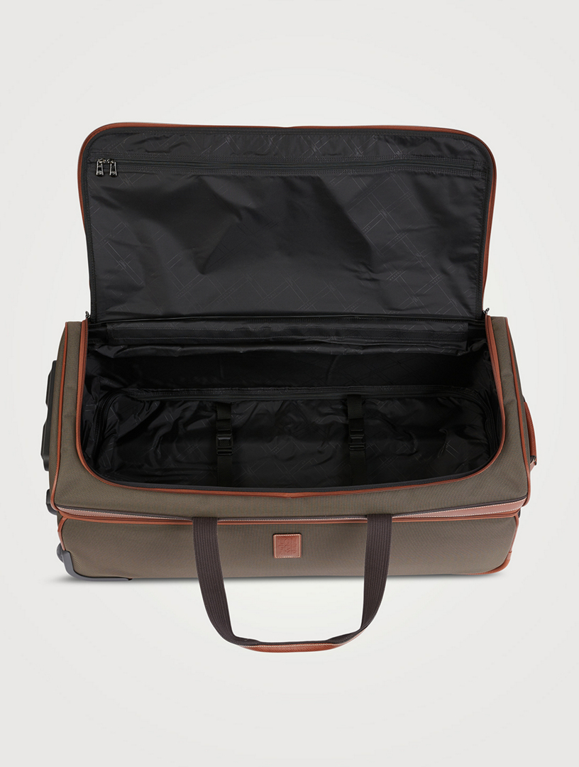 LONGCHAMP Boxford Canvas Wheeled Duffle Bag Holt Renfrew Canada