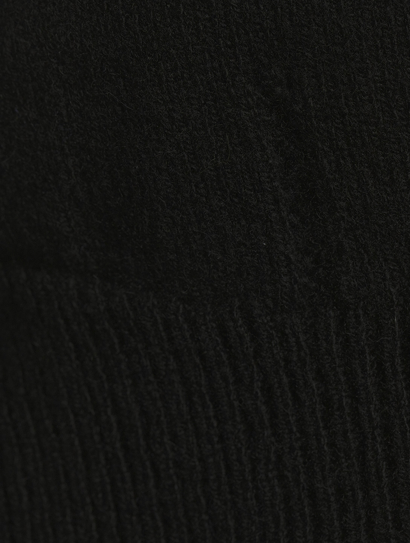JIL SANDER Soutien-gorge léger en tricot Femmes Noir