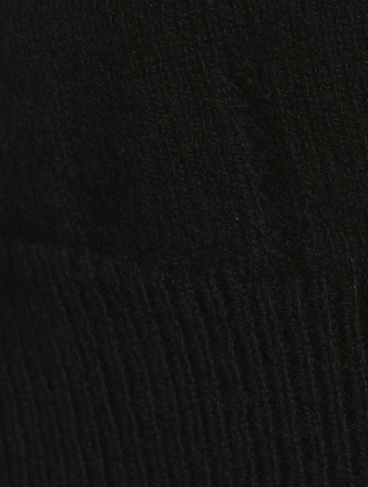 JIL SANDER Soutien-gorge léger en tricot Femmes Noir