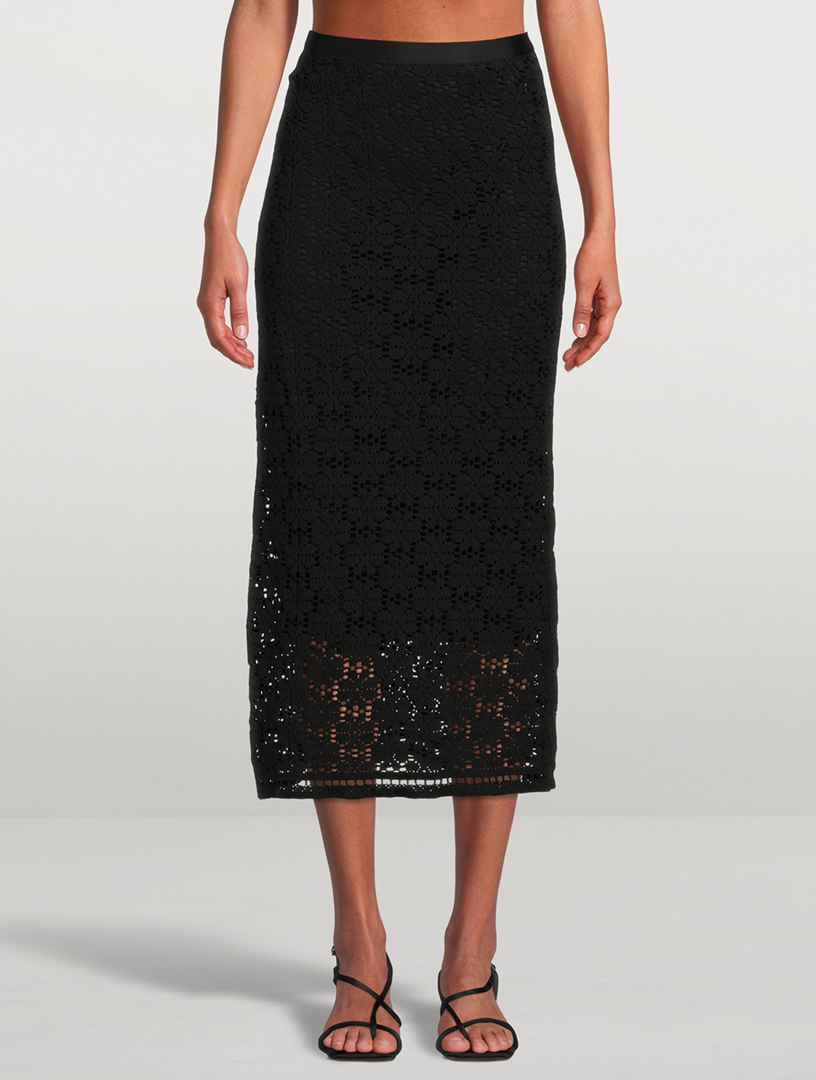 MALION vintage crochet lace design skirt | www.grupocetep.cl