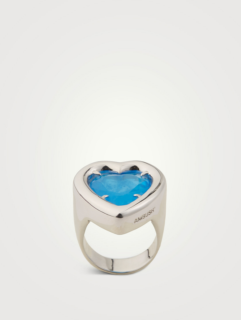 美品 AMBUSH heart stone ring ust.md