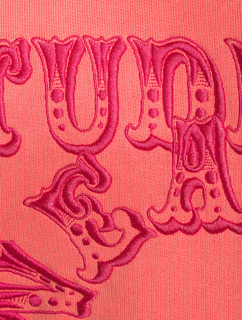 ACNE STUDIOS Circus Logo Cotton Sweatshirt Mens Pink